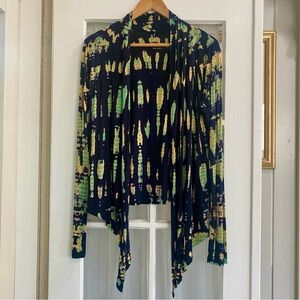 Lily Lotus Bamboo Tie Dye Wrap Top